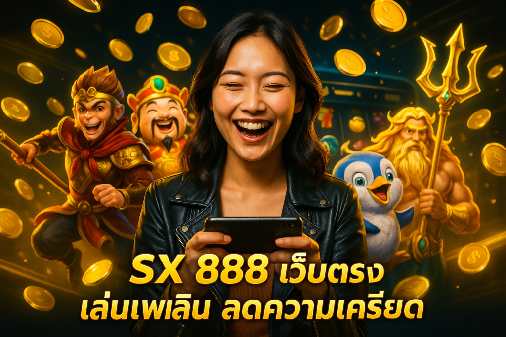 SX 888 เว็บตรง เล่นเพลิน ลดความเครียด